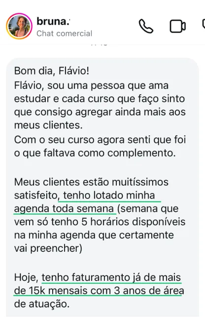 Depoimento: R$15 mil mensais com 3 anos de atuação