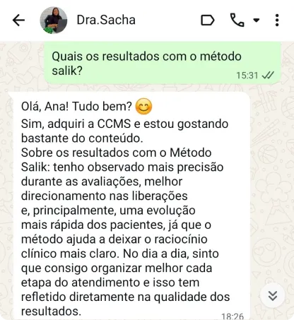 Depoimento: mais precisão nas avaliações e raciocínio clínico mais claro